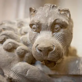 Grotesque in the Stone Hall