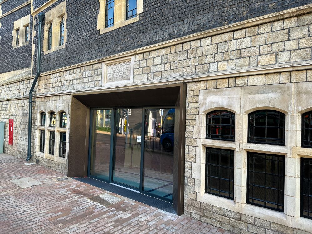 New accessible entrance New accessible entrance