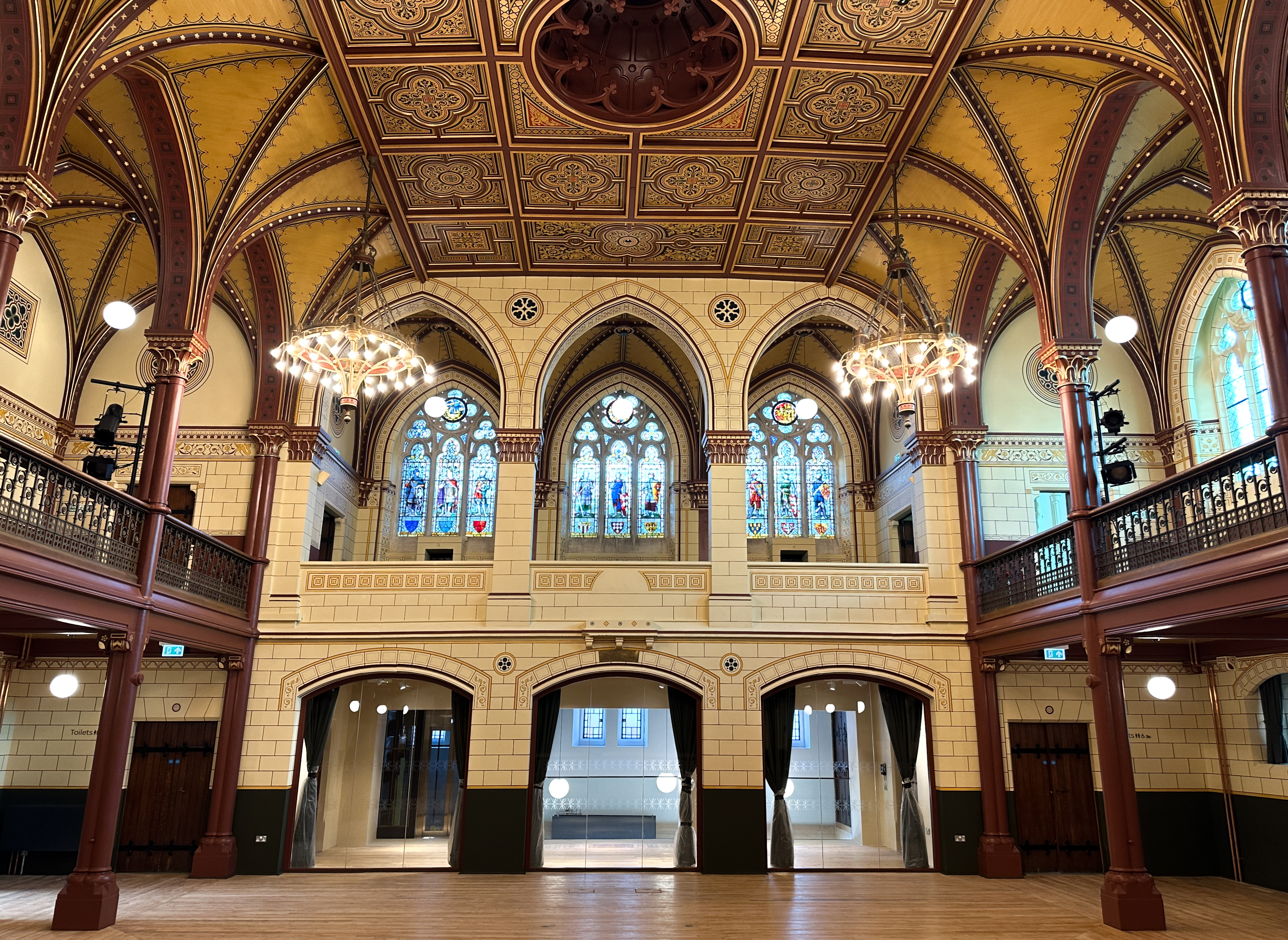 connaught hall at Maison Dieu