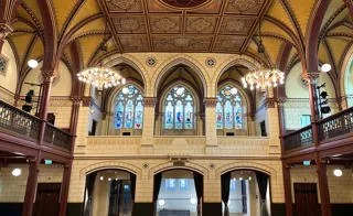 connaught hall at Maison Dieu