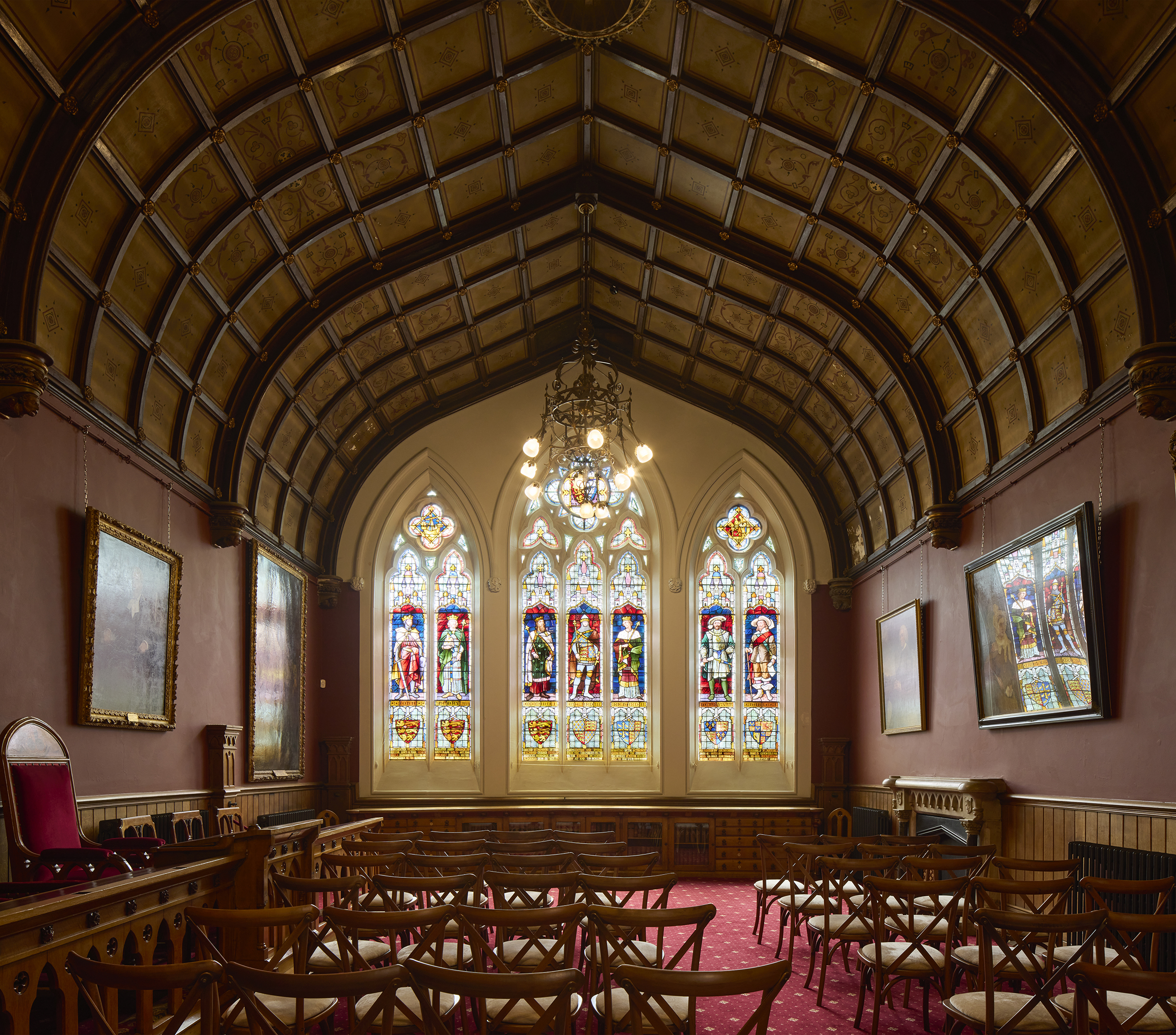 The council chamber at Maison Dieu