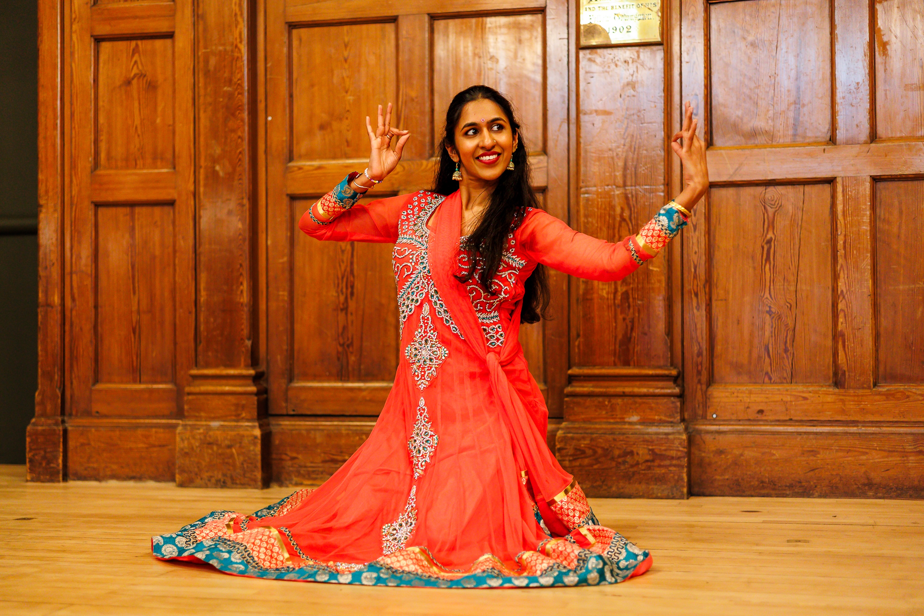 Dancer on the stage in the Connaught Hall