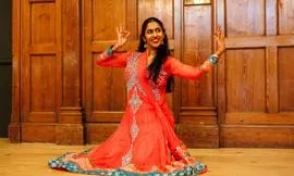 Dancer on the stage in the Connaught Hall