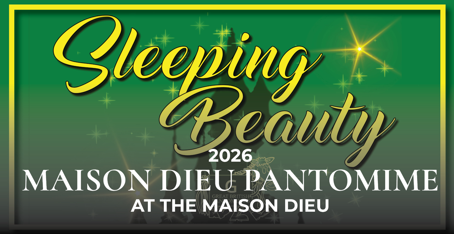 sleeping beauty pantomine poster
